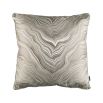 Contemporary marble print squared cushion