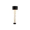 Medea Floor Lamp - Polished Brass/Matte Black