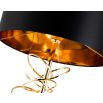 Medea Floor Lamp - Polished Brass/Matte Black