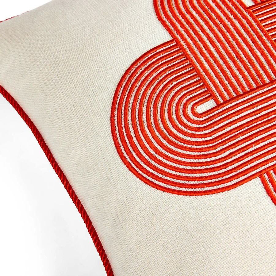 Pompidou Red Plus Cushion