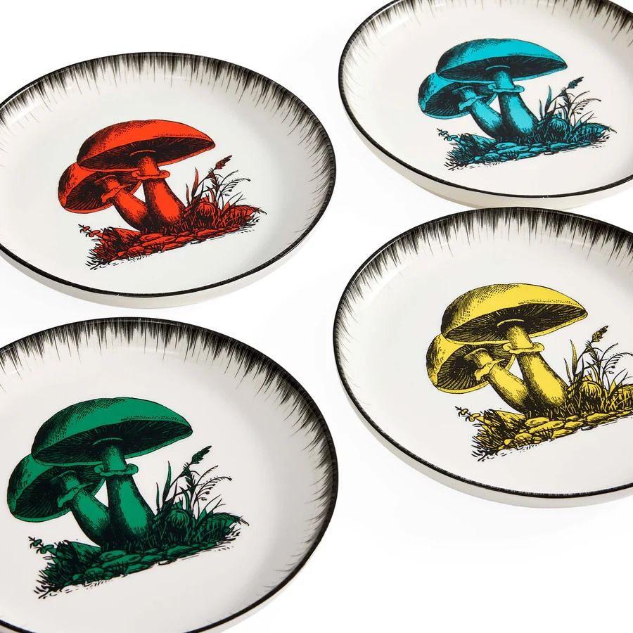 Botanist Canapé Plate Set