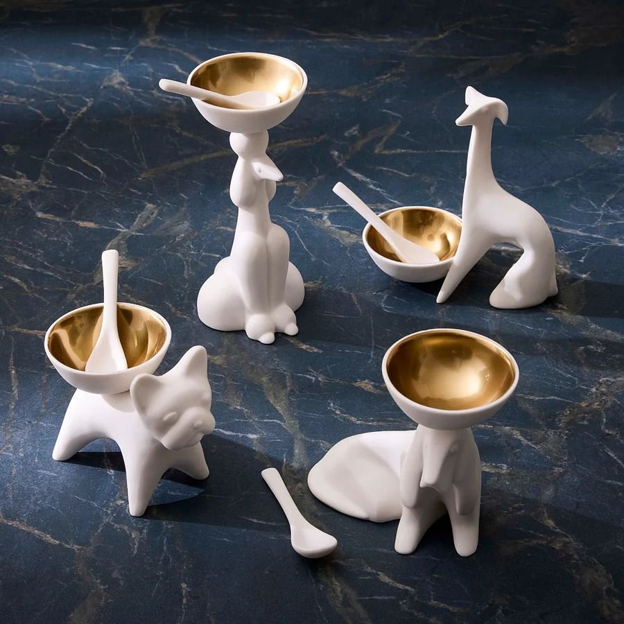 Greyhound Salt & Pepper Cellar