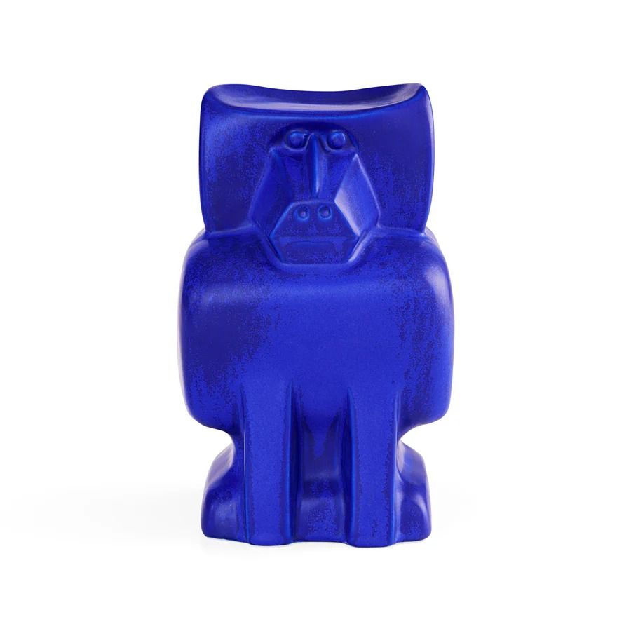 Cobalt Baboon Objet