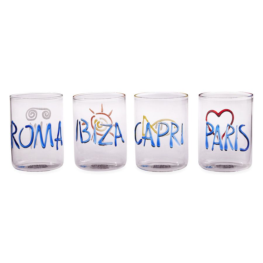 Jet Set Glassware Set