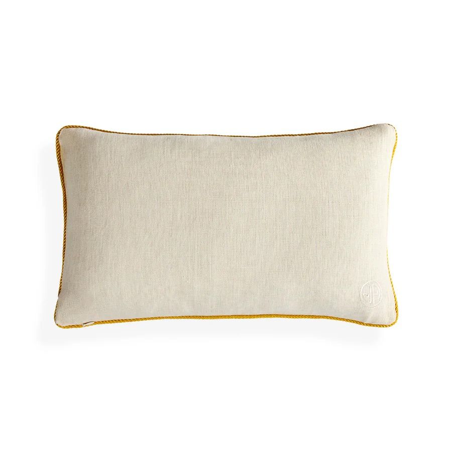 Pompidou Path Cushion - Yellow
