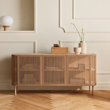 Cord Sideboard - L - White Pigmented Oiled Oak