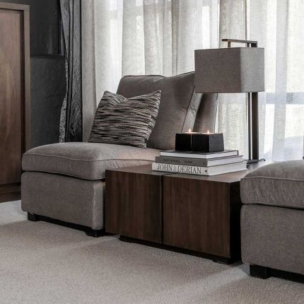 Maddox Coffee Table - Brown - Square