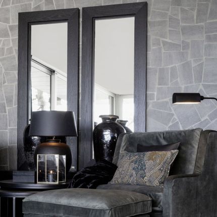 Hunter Dressing Mirror - Black