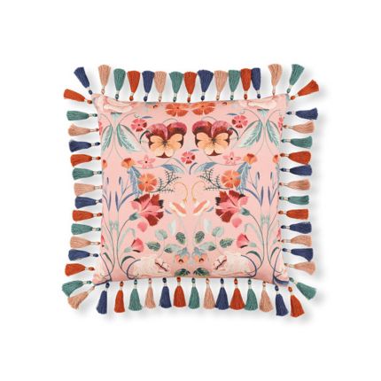 Romo Bonita Cushion - Chateau Rose