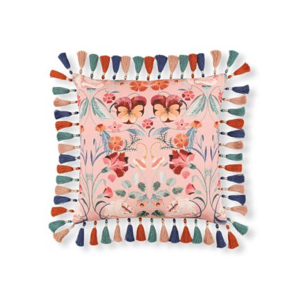 Bonita Cushion - Chateau Rose