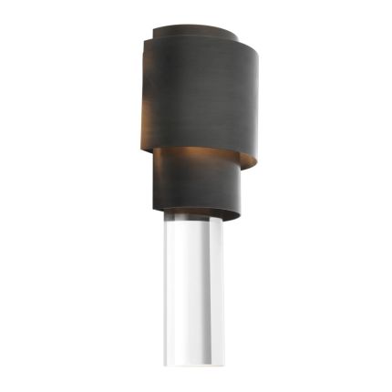 Modern deep bronze wall lamp 