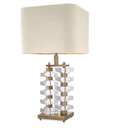 Eichholtz Toscana Table Lamp - Vintage Brass