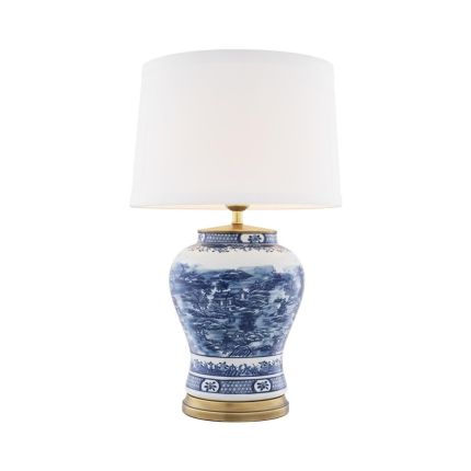 Eichholtz Blue Chinese Table Lamp