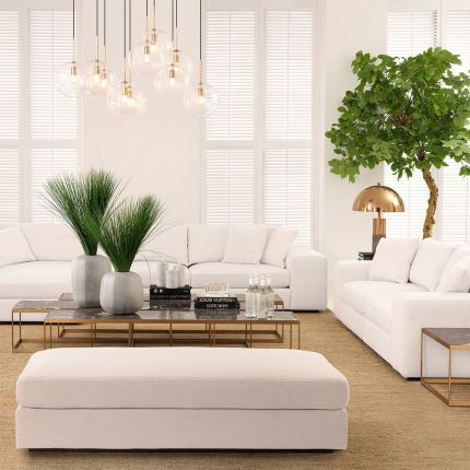 Ex-Display Eichholtz Vista Grande Sofa - Avalon White