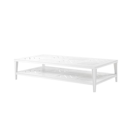 Eichholtz Bell Rive Coffee Table - Rectangular - White 