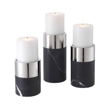 Eichholtz Sierra Candle Holders - Black