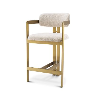 Donato Counter Stool - Boucle Cream