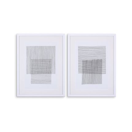 A luxurious minimal black pencil drawing 