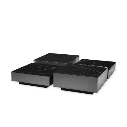 Eichholtz Esposito Coffee Table Bronze - Set of 4