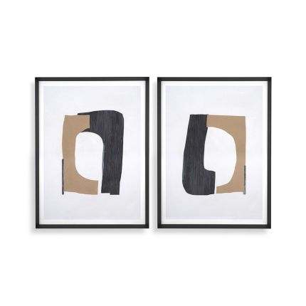 An abstract set of prints from Eichholtz 