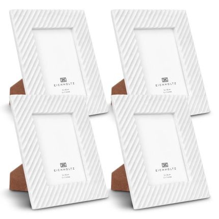 Eichholtz White Casale Picture Frame - L - Set of 4