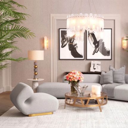 Bedroom chairs sales with coffee table