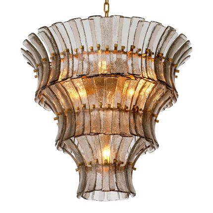 Toscano Chandelier - Smoke