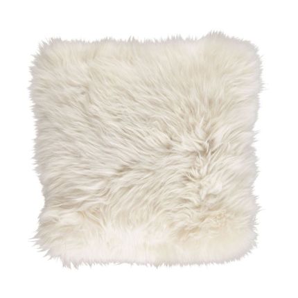 New Zealand sheepskin linen cushion