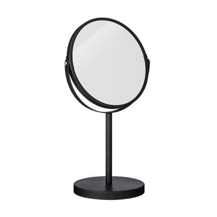 Black mirror with metal frame