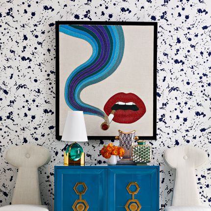 Jonathan Adler Smolder Beaded Wall Art 
