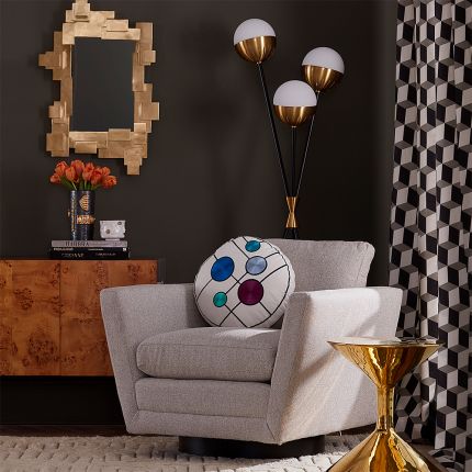 Jonathan Adler Puzzle Accent Mirror 