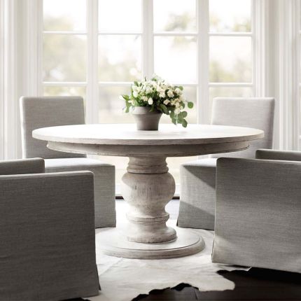 Greco-inspired dining table