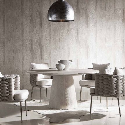 circular dining table