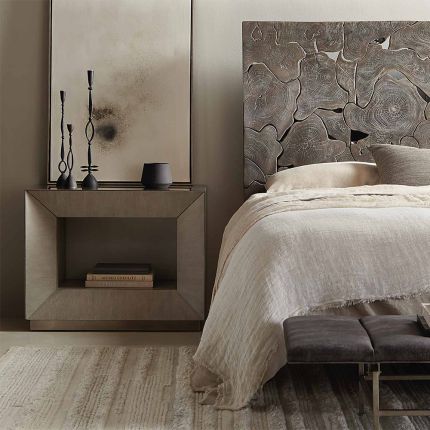 A gorgeous contemporary bedside table 