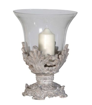 Decorative Candle Holder with Glass