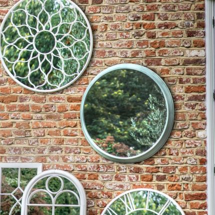Vive Outdoor Wall Mirror