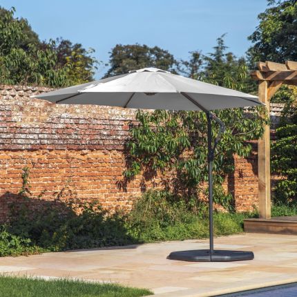 Fornillo Cantilever Parasol - Grey - 3m