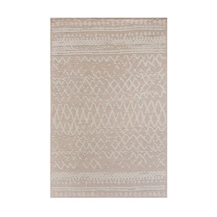 delightful hand-tufted wool rug with timeless design