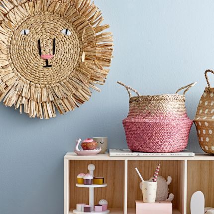 A lovely lion-inspired bohemian style kids wall decoration