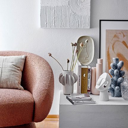 lovely textured stoneware vase