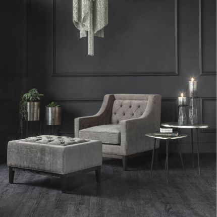 Roosevelt Stool - Grey