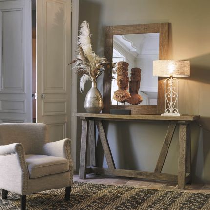 Blanc D'ivoire Malo Console Table