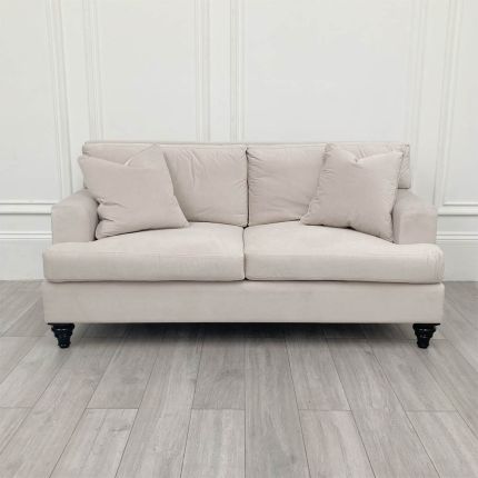 Clearance Valentine Sofa - 2.5 Seater - Smooth Natural