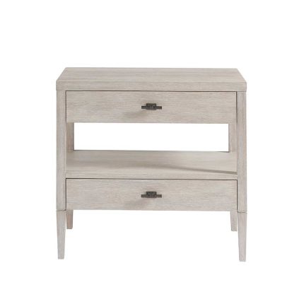 Midtown Small Two Drawer Bedside Table