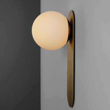 Adrion Opal Mat Wall Sconce - Large - Natural Brass