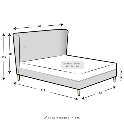 Astrid Double Bed