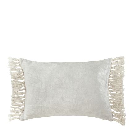 Paula Cushion Cover - Velvet - White