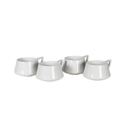 white porcelain mugs