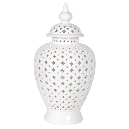 White Decorative Jar