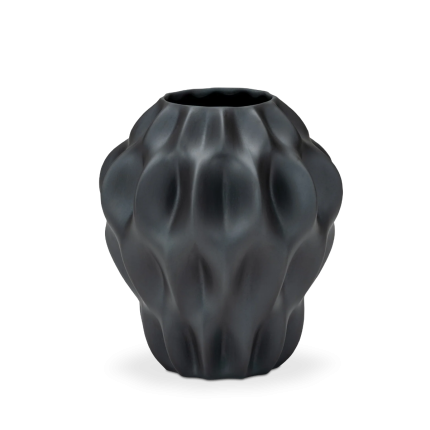 Plissan Vase - Black - Medium